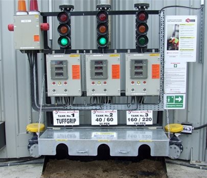 Hycontrol Bitumen Tank Alarm and Safety System