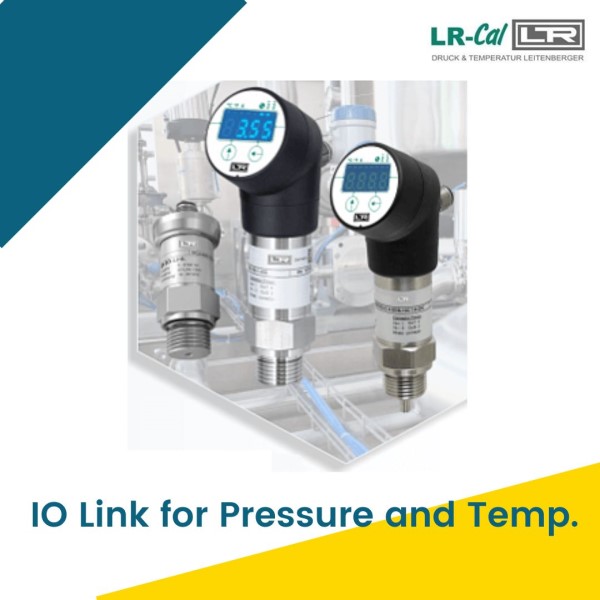 Leitenberger LR IO Link for pressure and temperature switches and transmitter