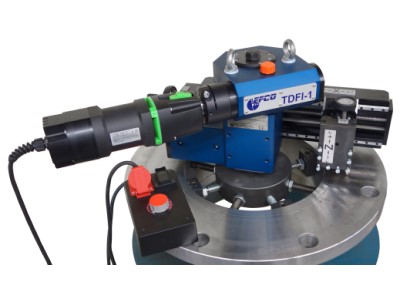 EFCO Cutting & Turning Machines TDFI portable facing machines with ID clamping