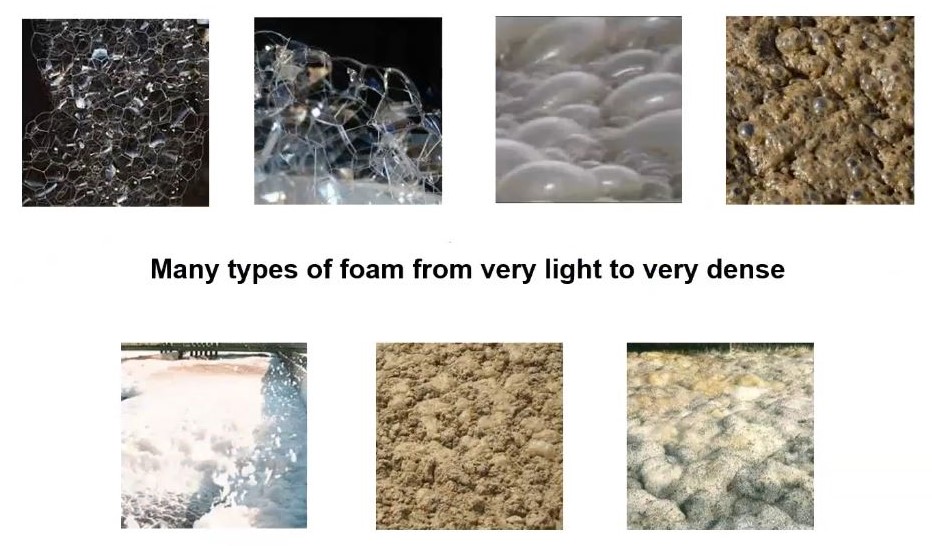 types of foam